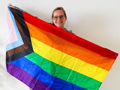 Kim de Raeve tijdens de opleiding Stem in Transitie.